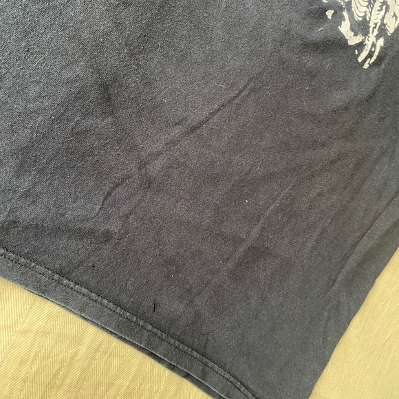 Caustic Uproar, San Diego punk band, men’s large, used t-shirt - Picture 3 of 5